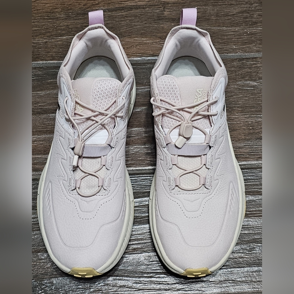 Hoka Women's Light Pink GORE-TEX Athletic Shoes - Picture 8 of 14